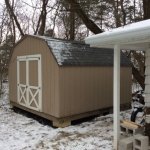 Mount Pleasant shed moved  to Hales Corners